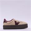 Victoria Barcelona Platform Suede - Beige